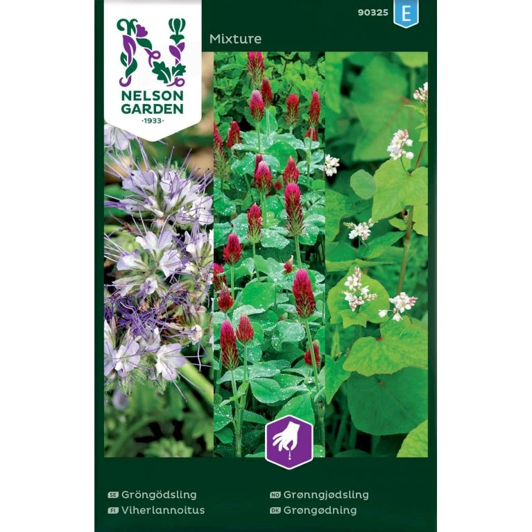 Grøngødning Mix Mixture Pose Med Frø Eller Løg, 50 3 Grøngødning Mix Mixture Pose Med Frø Eller Løg, 50