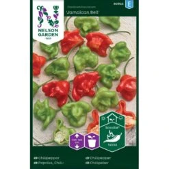 Ajíchili 'Jamaican Bell' Capsicum Baccatum 'Jamaican Bell'