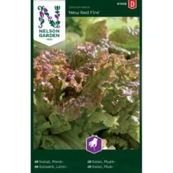 Pluksalat 'New Red Fire' Lactuca Sativa 'New Red Fire'