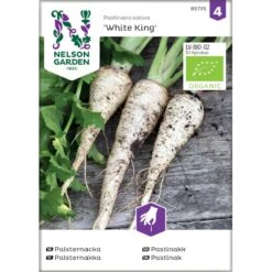 Pastinak 'White King' Øko Pastinaca Sativa 'White King' Frøpose, Antal Pr. Pakke, Ca. 40 Stk.