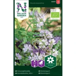 Blå Honningurt Øko Phacelia Tanacetifolia